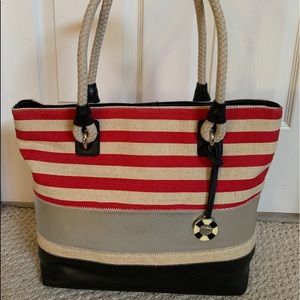 Nine West tote bag - like new!!